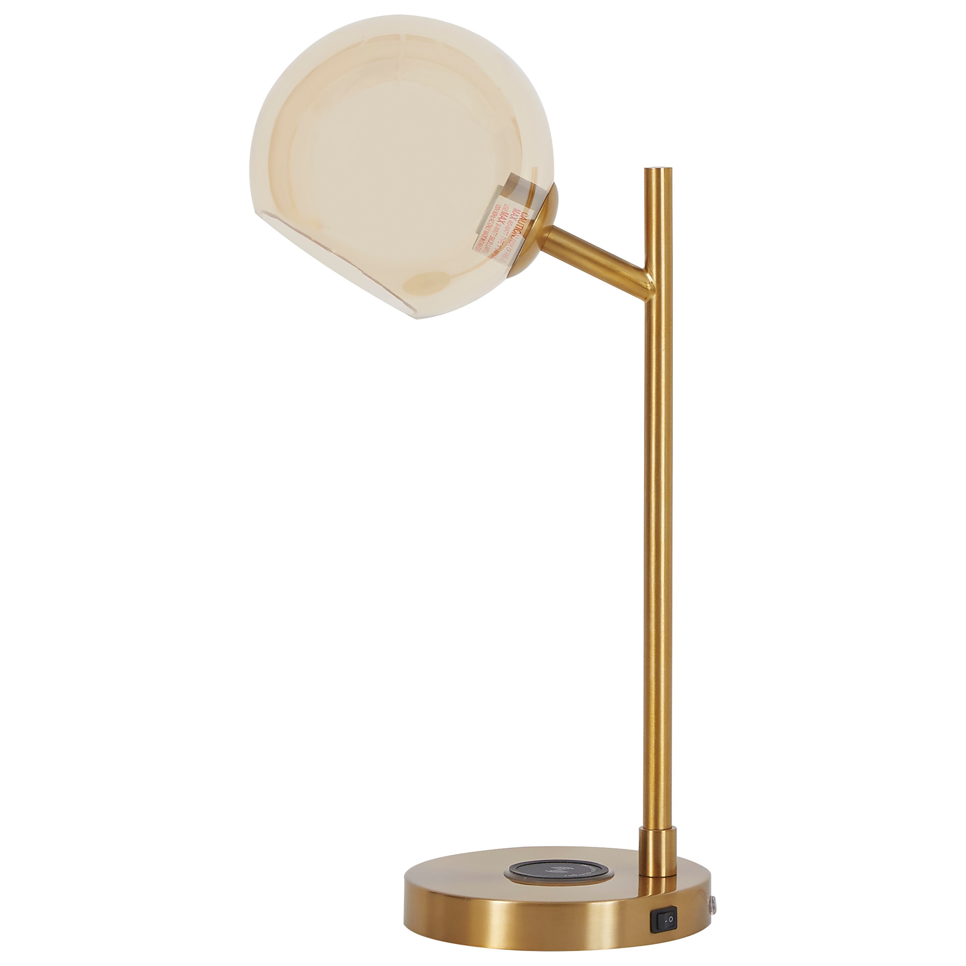 Signature Design by Ashley Lamps Contemporary L206022 Abanson Gold